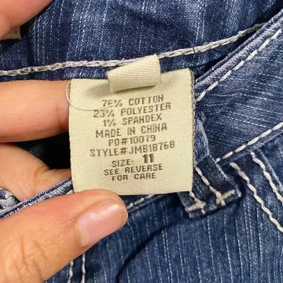 Paris Blues Bermuda Denim Shorts - Picture 4 of 5